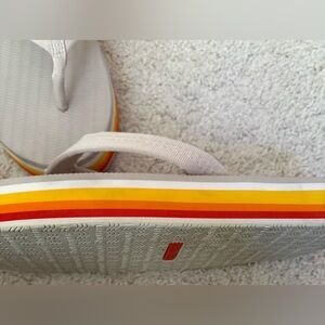 Hair Mari flip flops, size 10